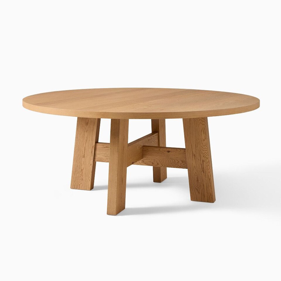 Putnam Round Dining Table (183 cm) - West Elm Australia